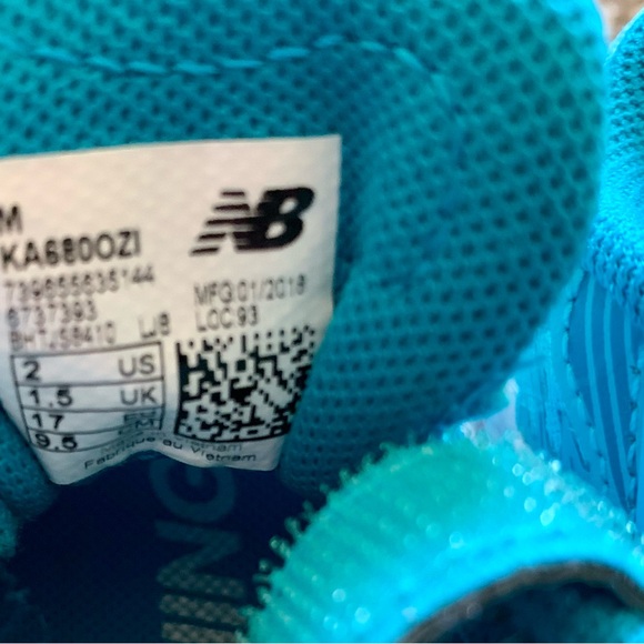 baby New Balance shoes size 2 - EUC - Picture 8 of 8